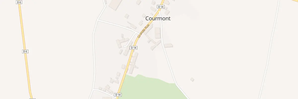 Plan du 1 Che du Beton à Courmont