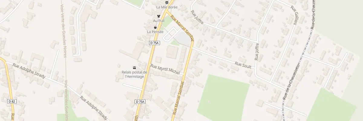 Plan du 963 Rue Marcel Sembat à Vieux-Condé