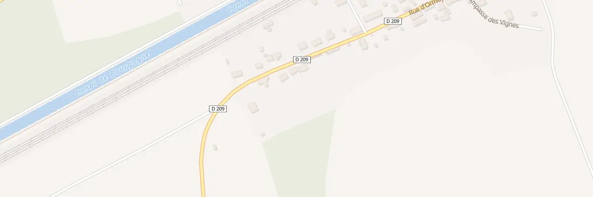 Plan du 30B Rue d’Ormoy à Esnon
