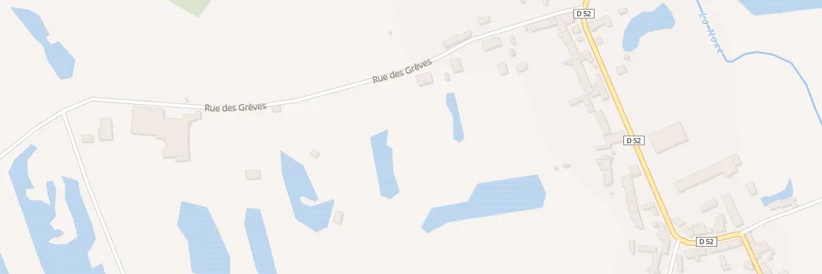 Plan du 13 Rue des Grèves à Barbuise