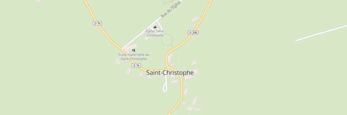 Plan du 2 Rte de Lapalisse à Saint-Christophe-en-Bourbonnais