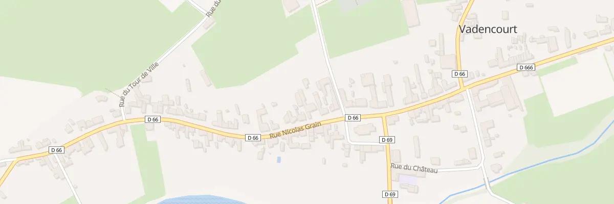 Plan du 8 Rue Nicolas Grain à Vadencourt