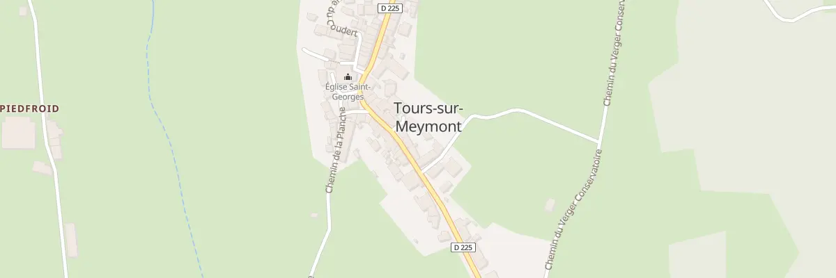 Plan du 5602 Le Bourg à Tours-sur-Meymont