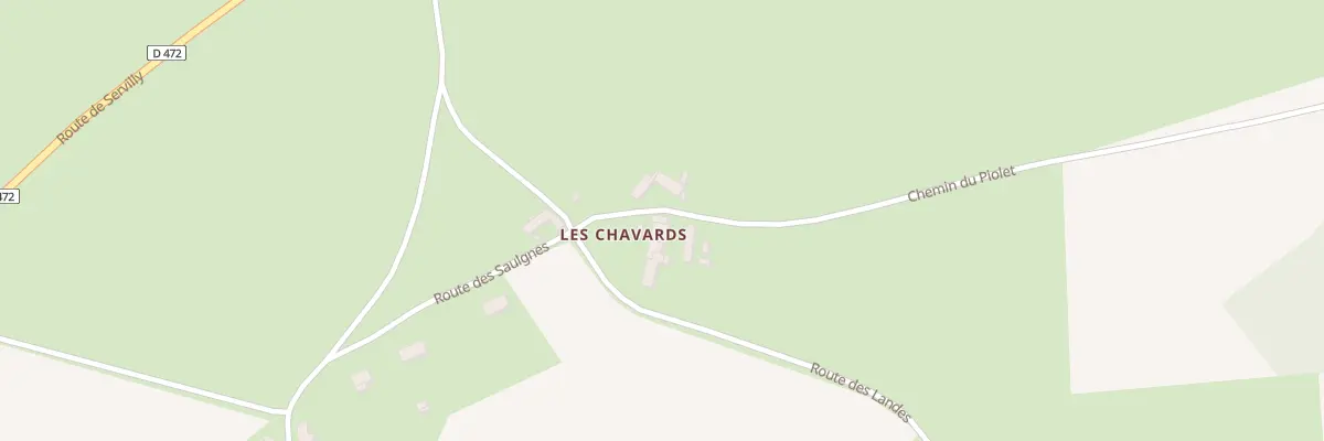 Plan du 5088A Domaine Chavard à Périgny