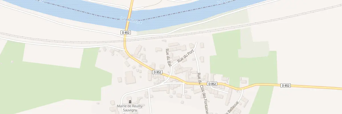 Plan du 5 Rue du Bac à Reuilly-Sauvigny