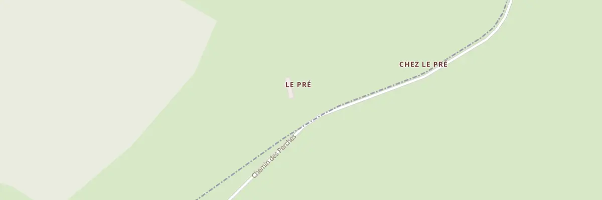Plan du 5227 Chez le Pre à Servilly