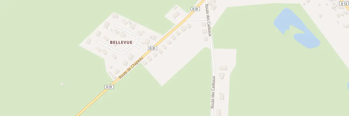 Plan du 21 Rte de Chapeau à Thiel-sur-Acolin