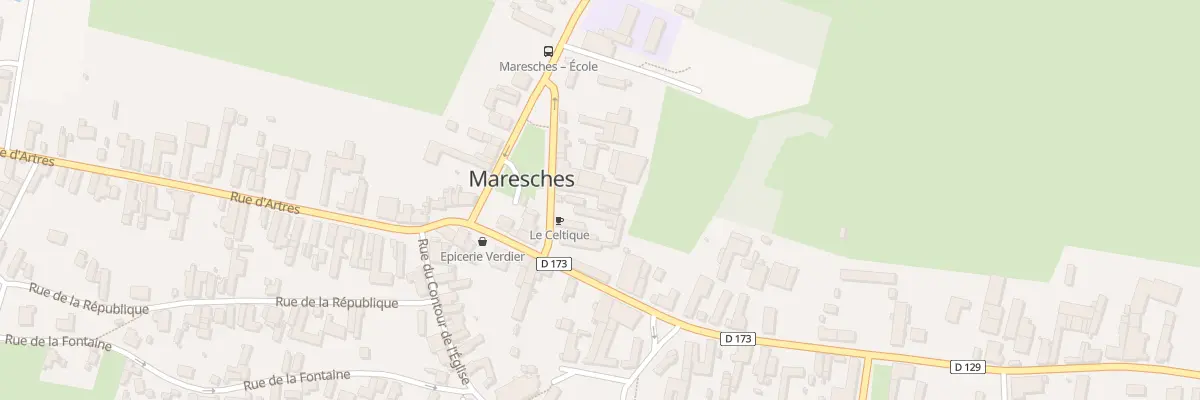 Plan du 7 Rue du Contour de Trieux à Maresches