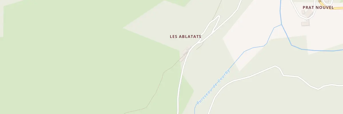 Plan du 5078 Les Ablatats à Rousses