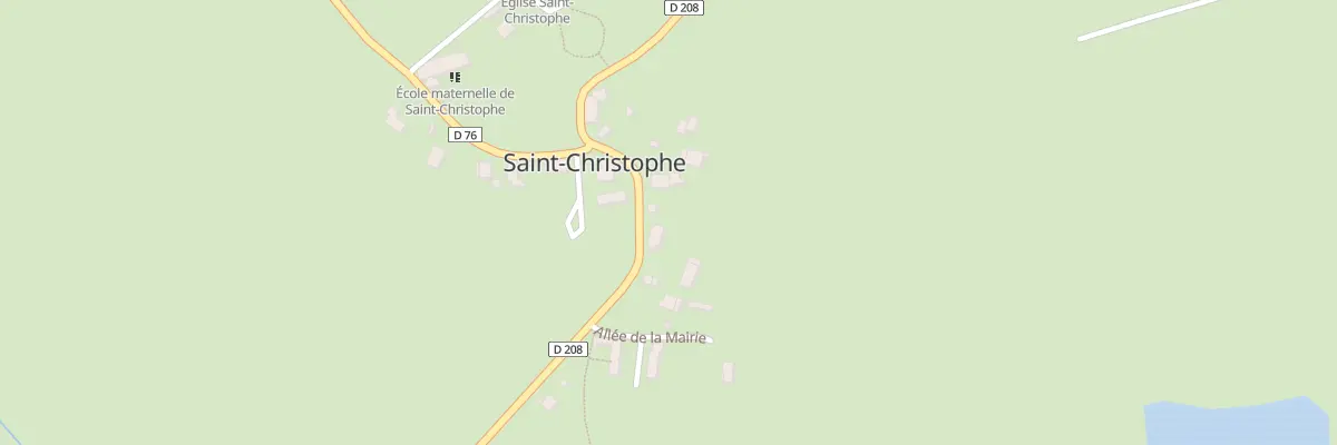 Plan du 1 Rue de la Mairie à Saint-Christophe-en-Bourbonnais