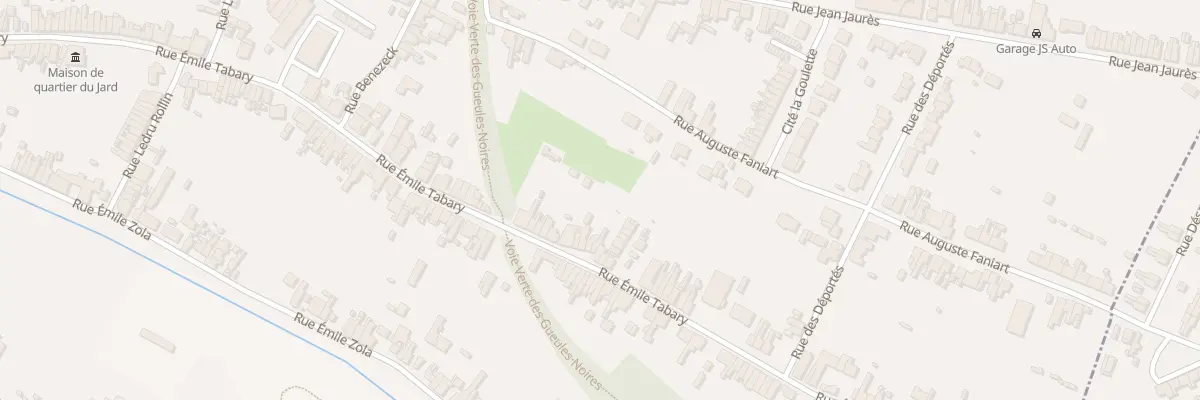 Plan du 553 Rue Emile Tabary à Vieux-Condé