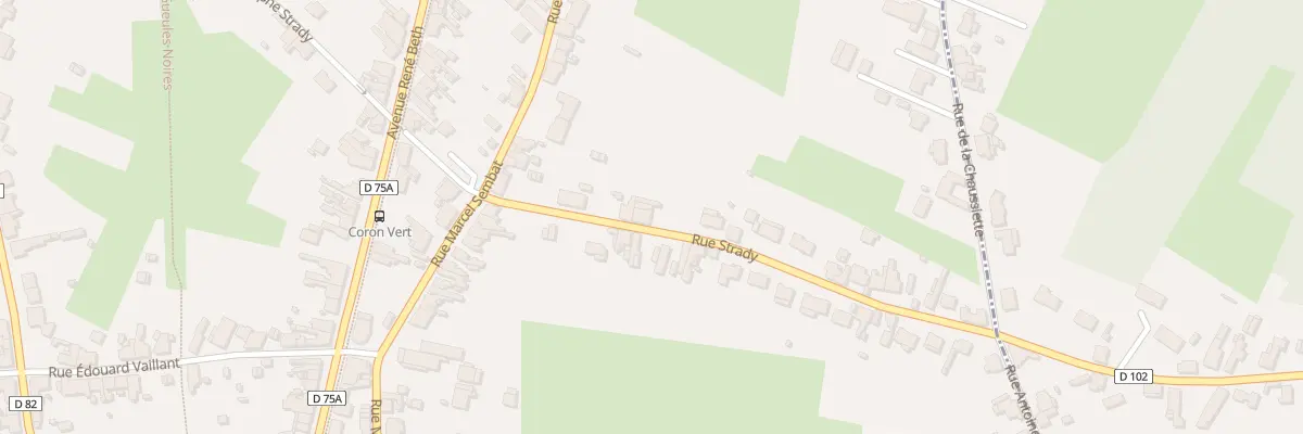 Plan du 252 Rue Adolphe Strady à Vieux-Condé