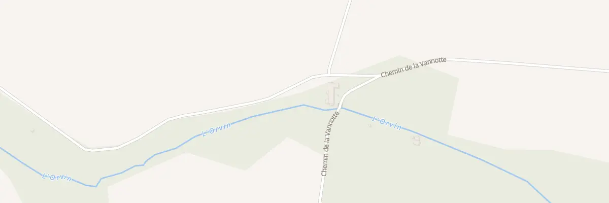 Plan du 3 Chem de la Vannotte à Bourdenay