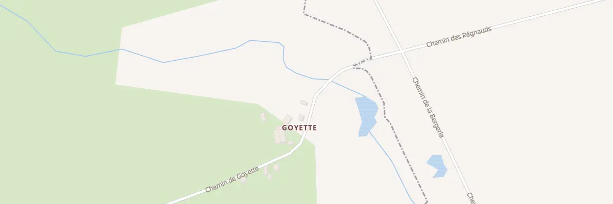 Plan du 5202 Goyette à Thionne