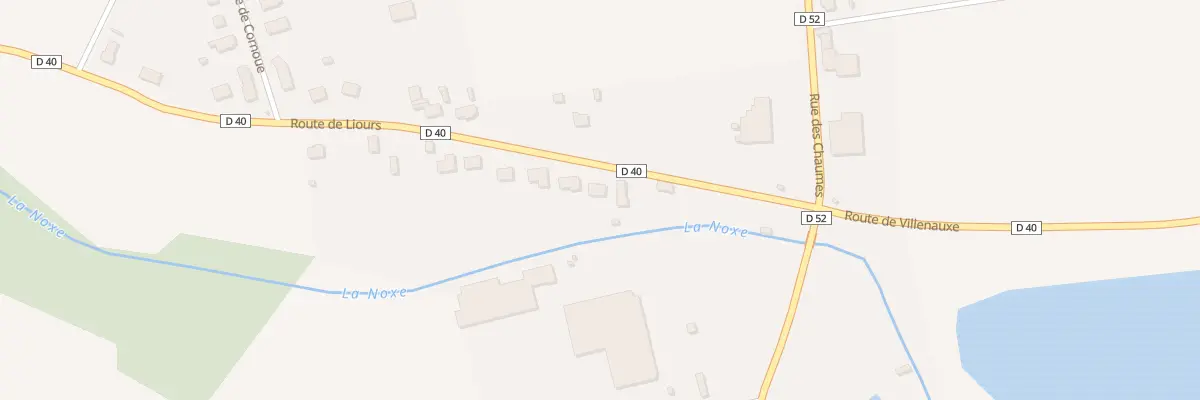 Plan du 3 Rte de Liours à Barbuise