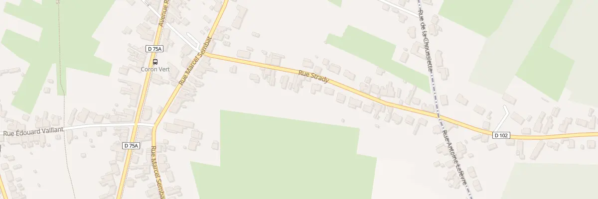 Plan du 215 Rue Adolphe Strady à Vieux-Condé
