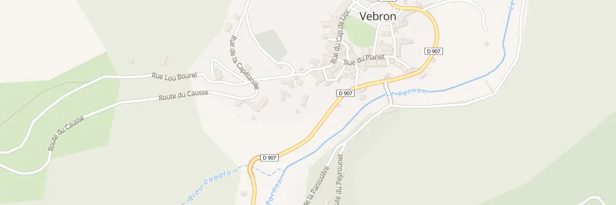 Plan du 5196 Vebron Village à Vebron