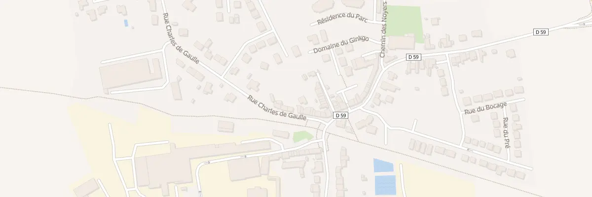Plan du 12 Rue Charles de Gaulle à Saultain