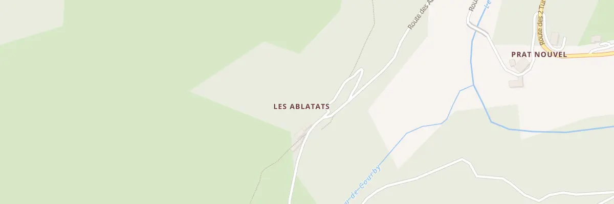Plan du 5072 Les Ablatats à Rousses