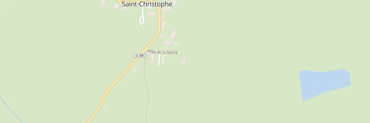 Plan du 8 All de la Mairie à Saint-Christophe-en-Bourbonnais
