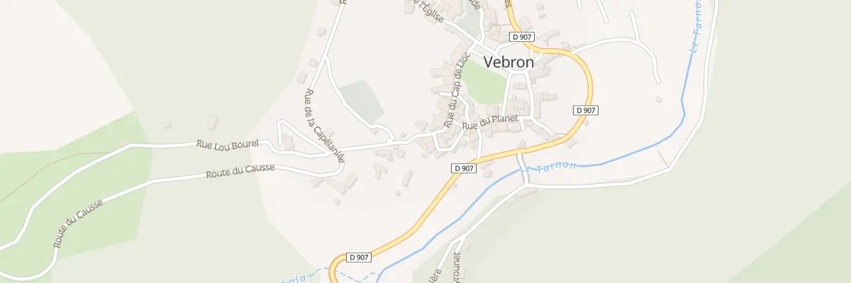 Plan du 3 Rue du Cap de Lioc à Vebron