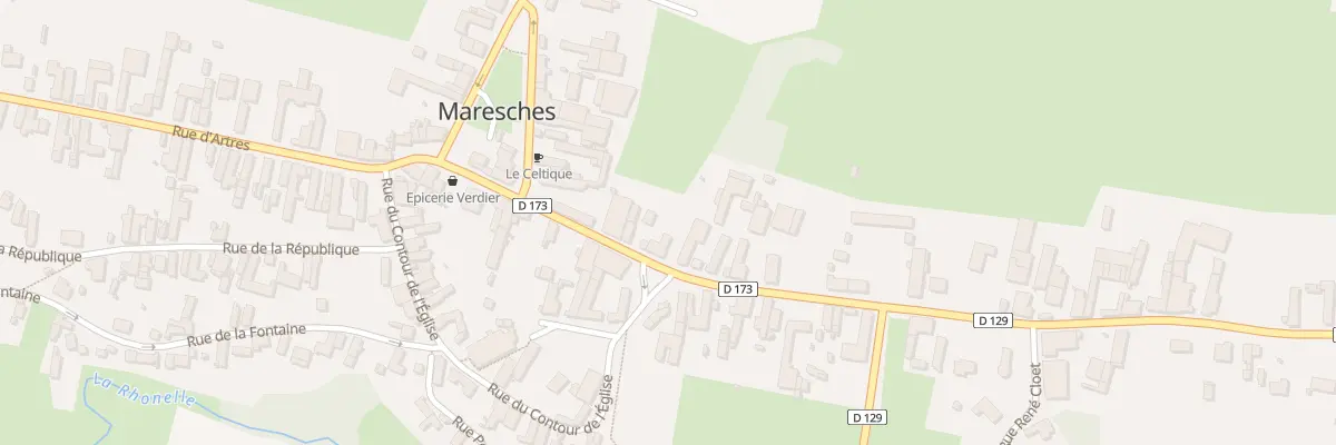 Plan du 4 Rue Léon Malard à Maresches