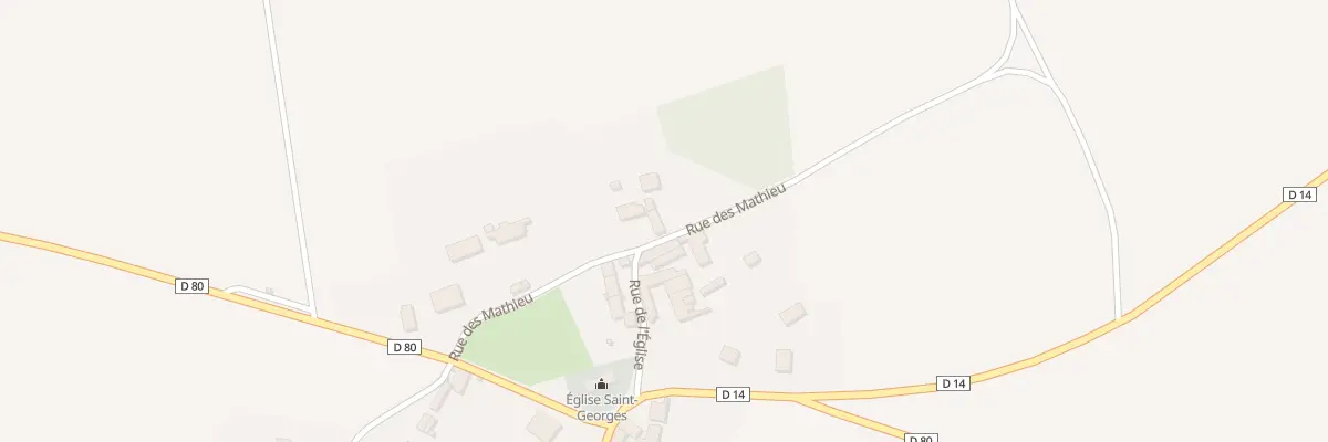 Plan du 3 Rue des Mathieu à Courmont