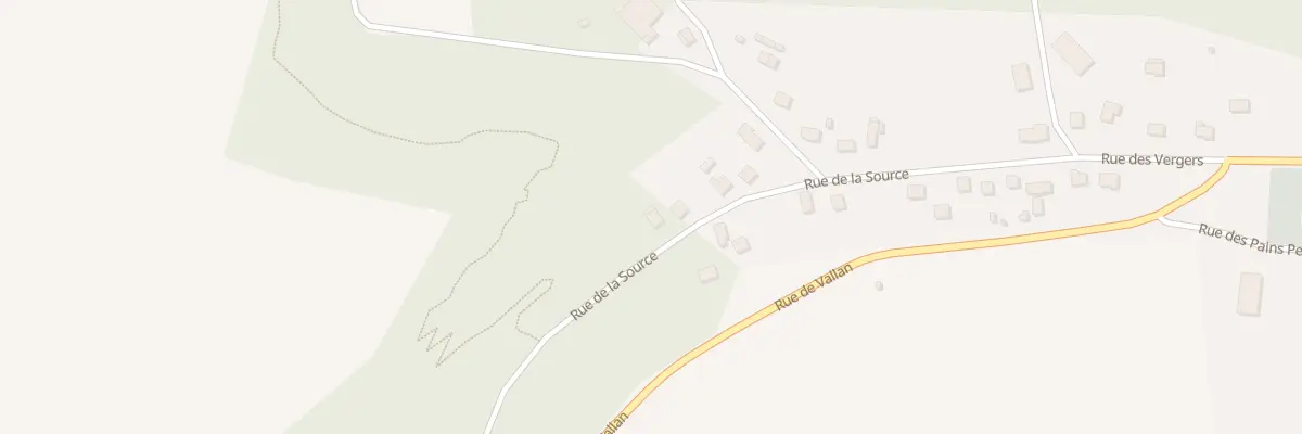 Plan du 26 Rue de la Source - Vaux à Auxerre