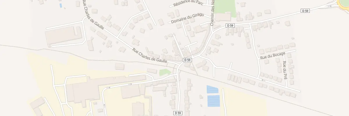 Plan du 4 Rue Charles de Gaulle à Saultain