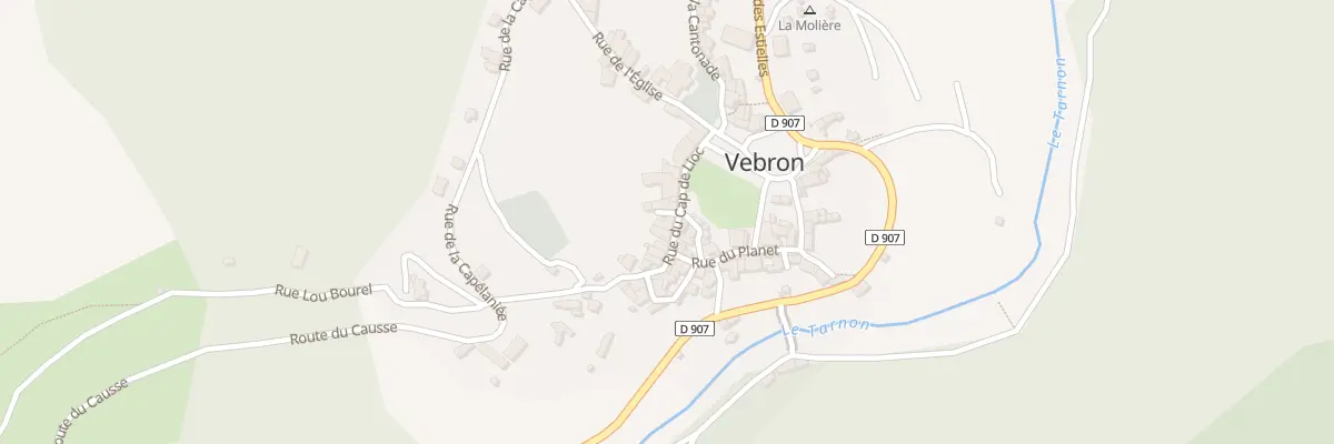 Plan du 5203 Vebron Village à Vebron