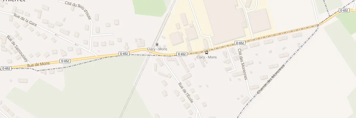 Plan du 30 Rue du Pont des Morennes à Mons-en-Laonnois