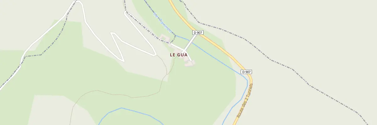 Plan du 5084 Le Gua à Rousses