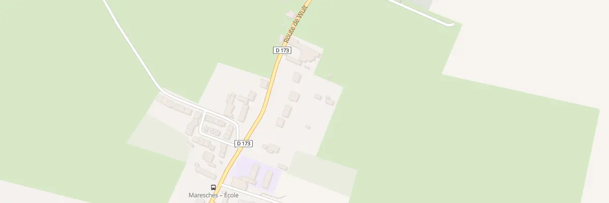 Plan du 5 Rte de Wult à Maresches