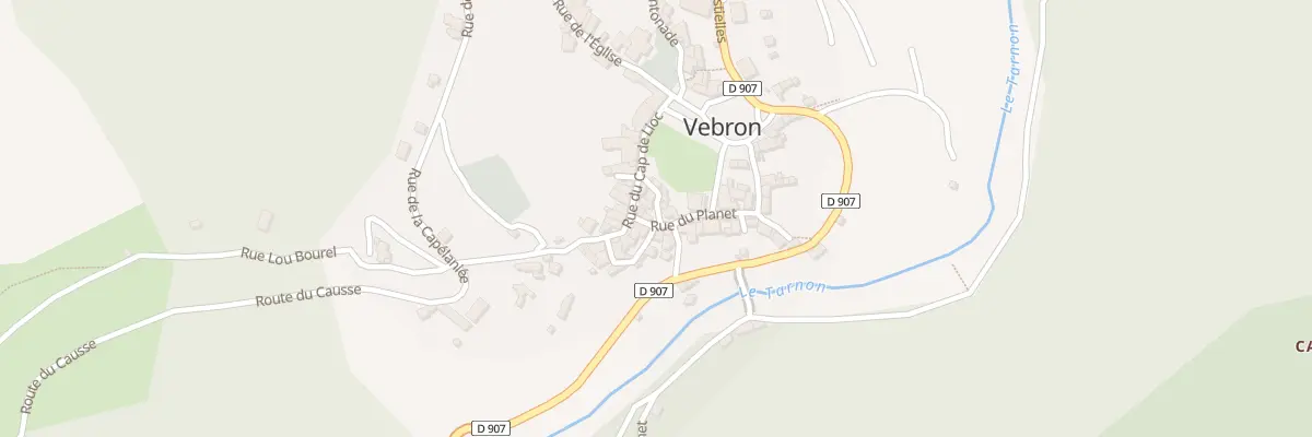 Plan du 5377 Vebron Village à Vebron