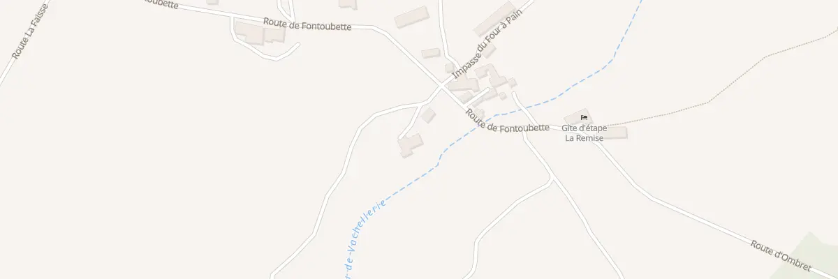 Plan du 5742 Rognac à Saugues