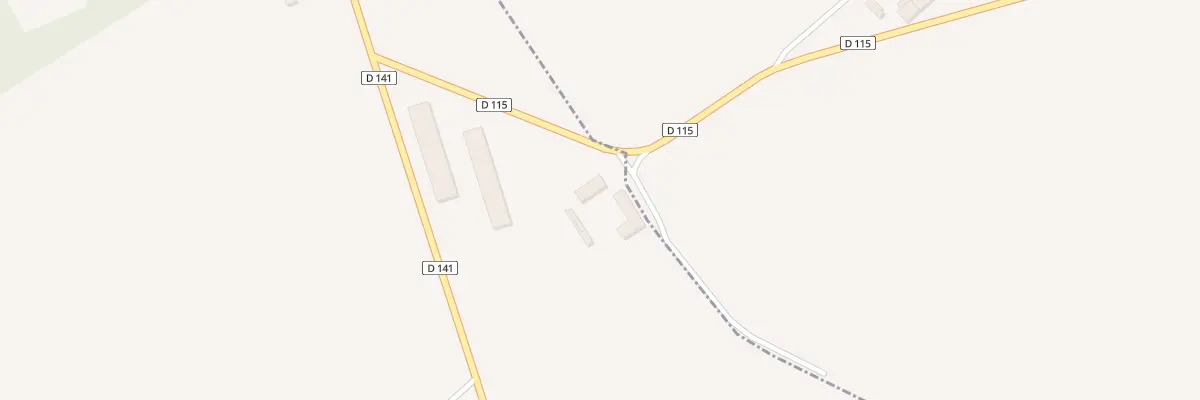 Plan du 81 Les Champs Cleris à Coulours
