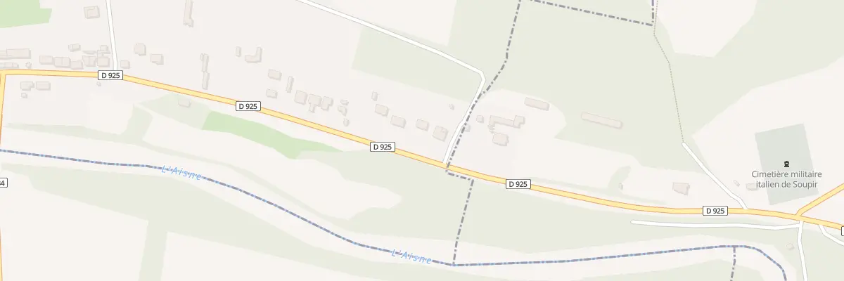 Plan du 4 Rte de Vailly à Chavonne