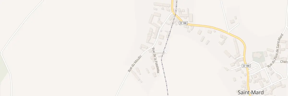 Plan du 12 Rue du Moulin à Cys-la-Commune