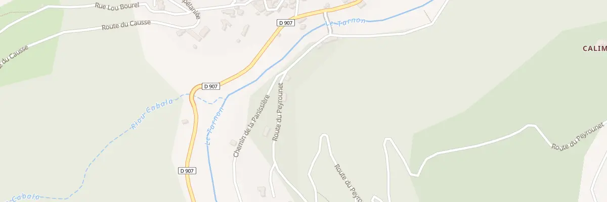Plan du 5322 Le Peyrounet à Vebron