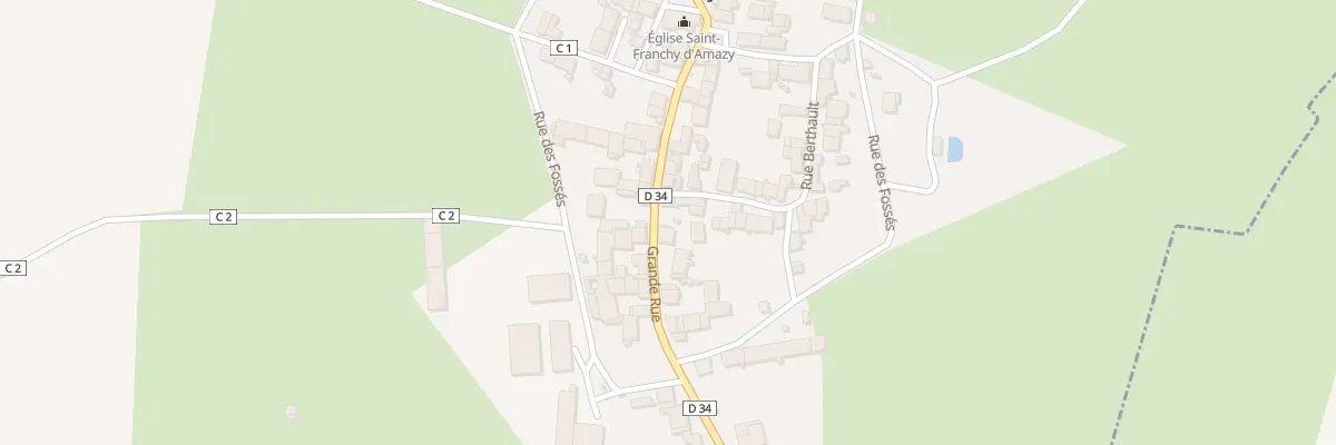 Plan du 63 Le Bourg à Amazy