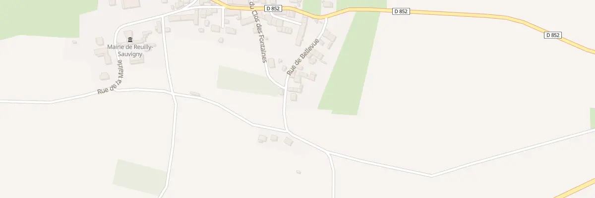 Plan du 21 Rue de Bellevue à Reuilly-Sauvigny