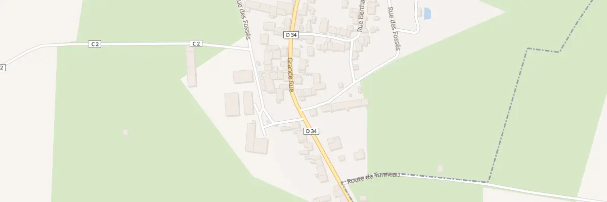 Plan du 68 Le Bourg à Amazy