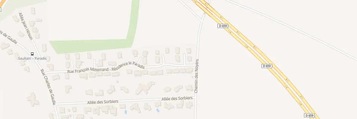 Plan du 18 Rue F Mitterrand Res Paradis à Saultain