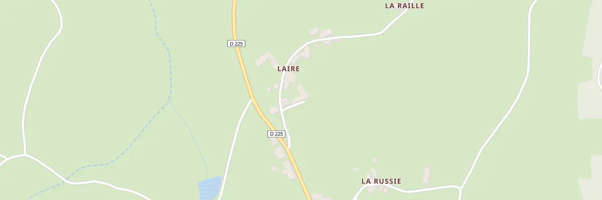 Plan du 5227 Laire à Tours-sur-Meymont