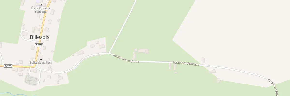 Plan du 5179 Le Bourg à Billezois