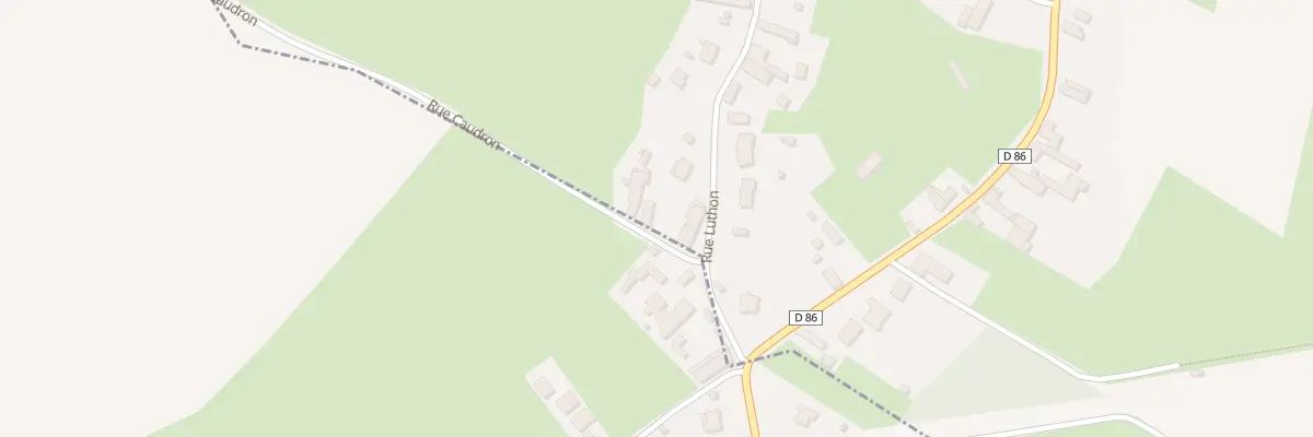 Plan du 1B Rue Luthon à Neuville-en-Avesnois