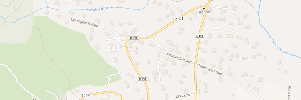 Plan du 5506 Le Puech à Molières-Cavaillac