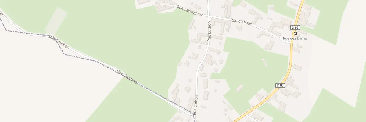 Plan du 3 Rue Luton à Neuville-en-Avesnois