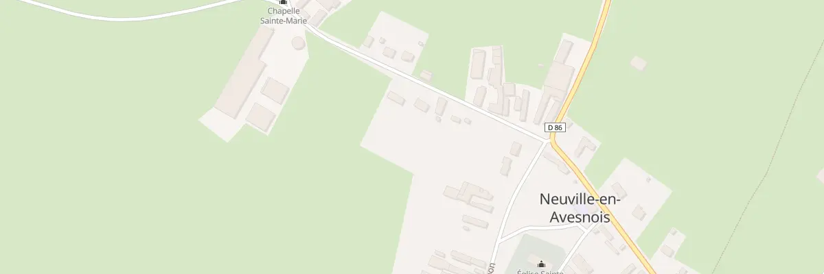 Plan du 19 Rue du Maréchal Foch à Neuville-en-Avesnois