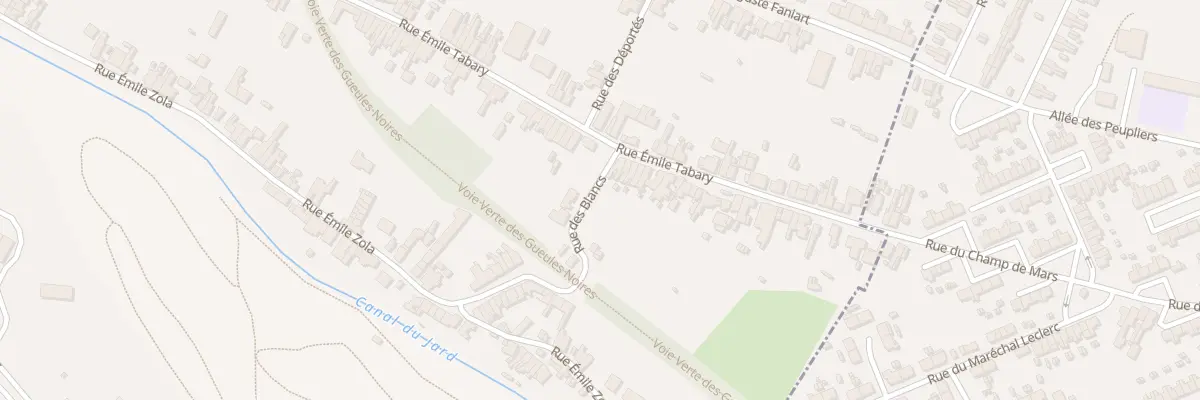 Plan du 776 Rue Emile Tabary à Vieux-Condé